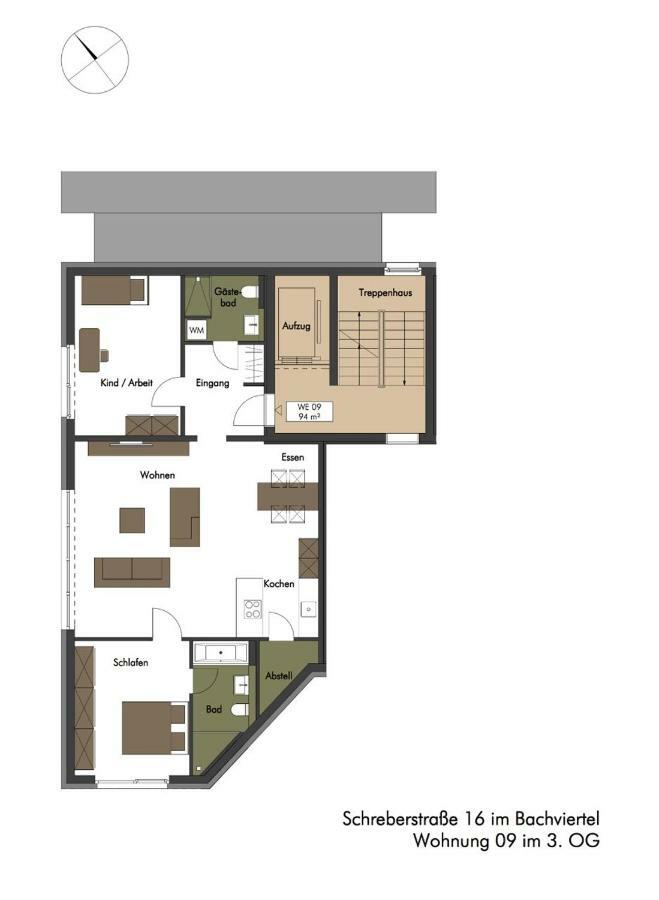 City Apartment Am Stadthafen Leipzig Eksteriør bilde