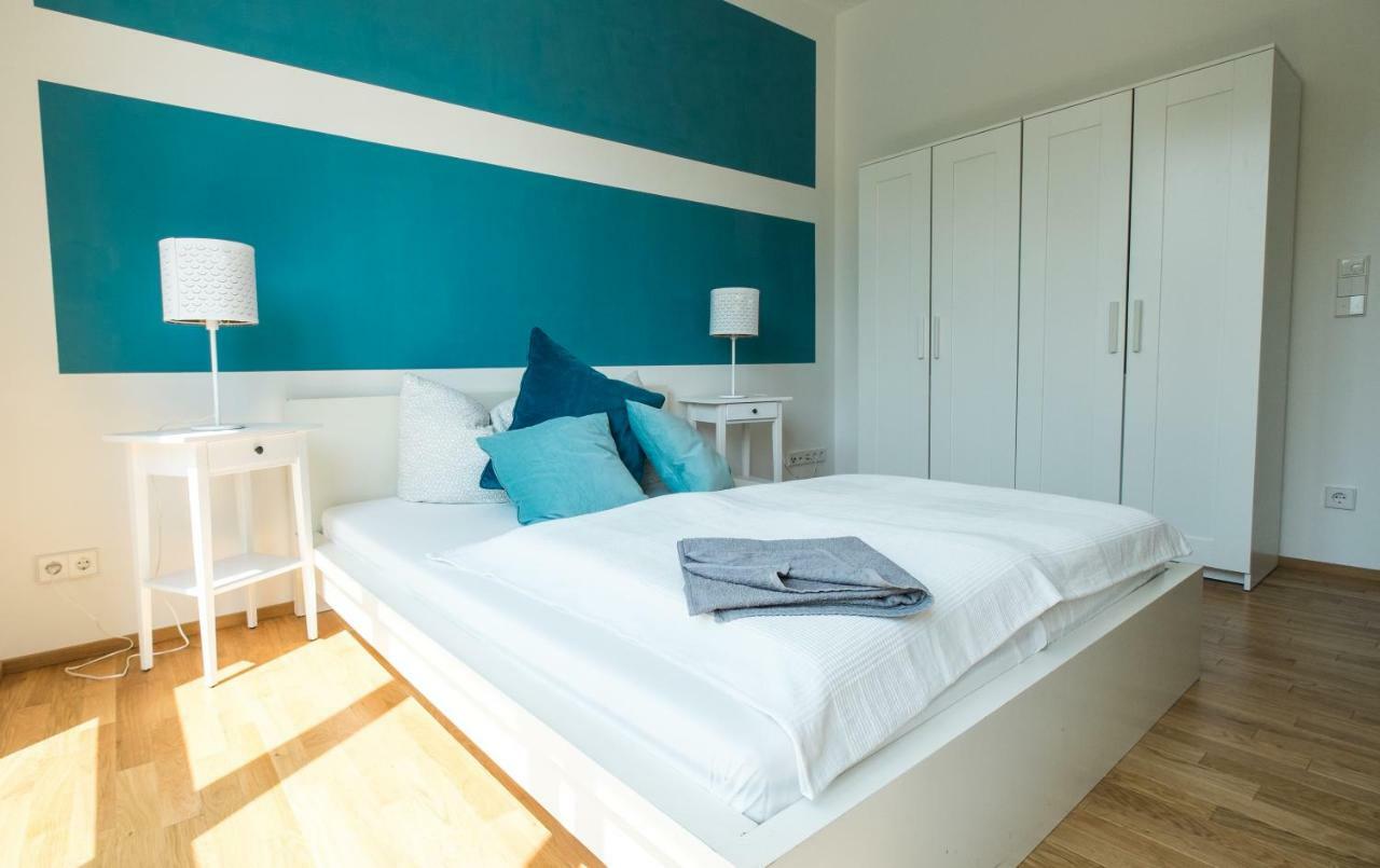 City Apartment Am Stadthafen Leipzig Eksteriør bilde