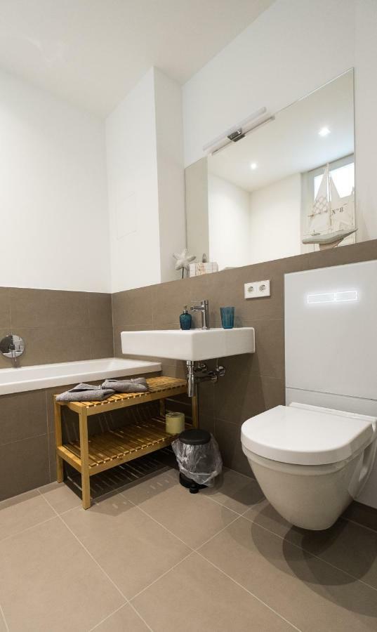 City Apartment Am Stadthafen Leipzig Eksteriør bilde
