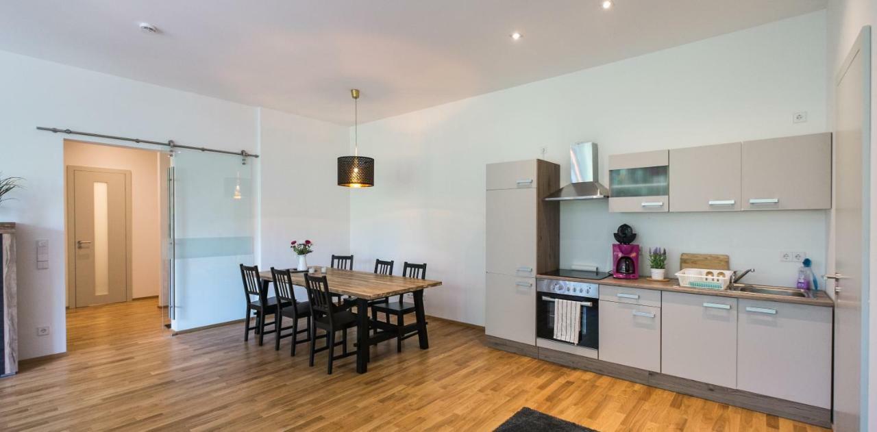 City Apartment Am Stadthafen Leipzig Eksteriør bilde